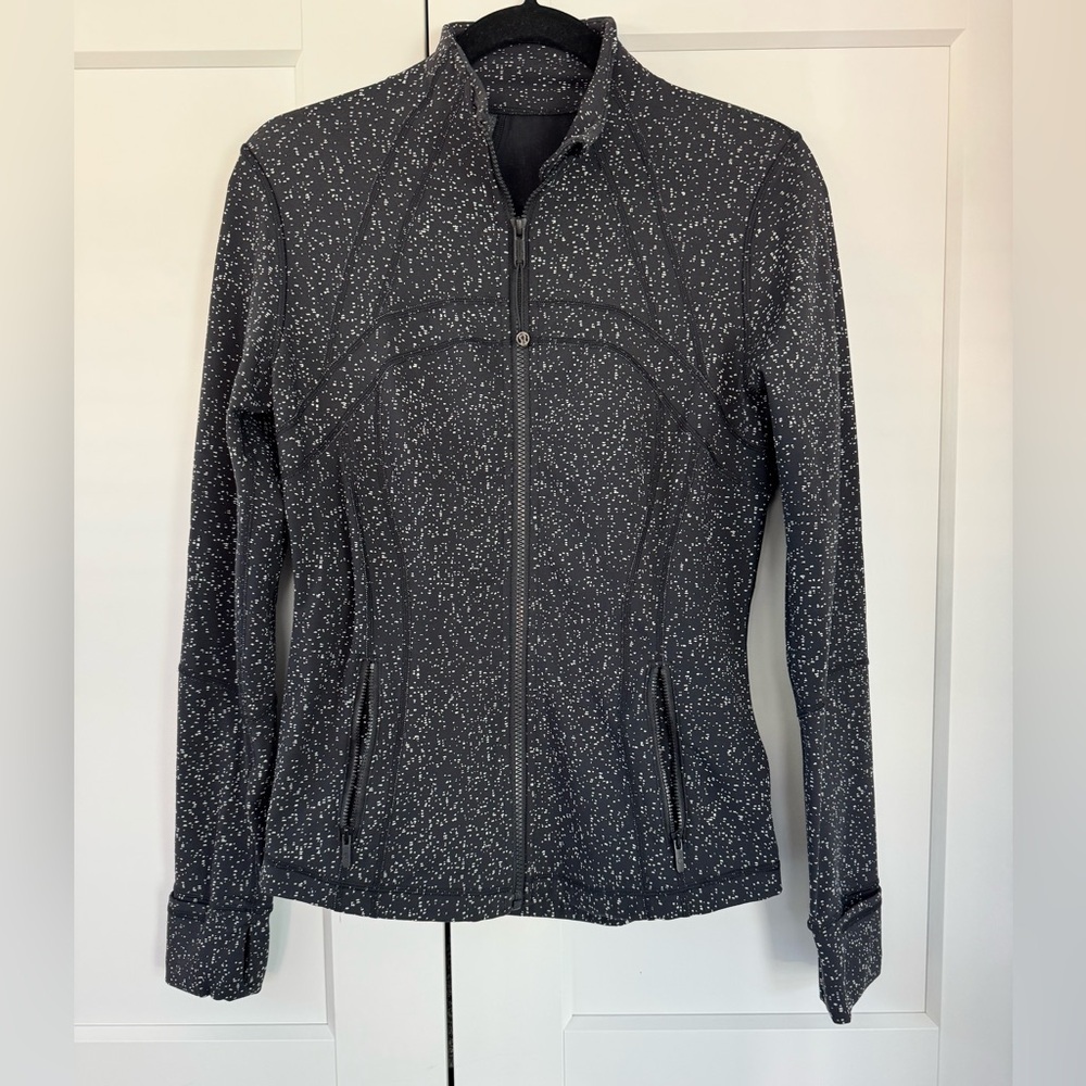 Lululemon Athletica Black Speckled Define Jacket — Women’s Activewear
